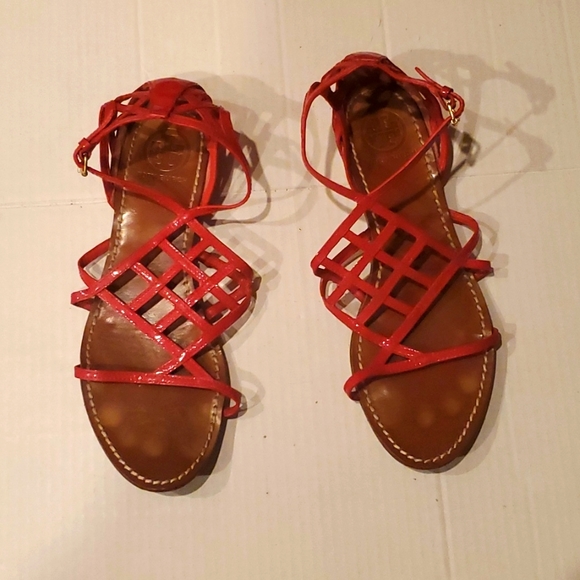 Tory Burch Shoes - Tory Burch Sandals. Red